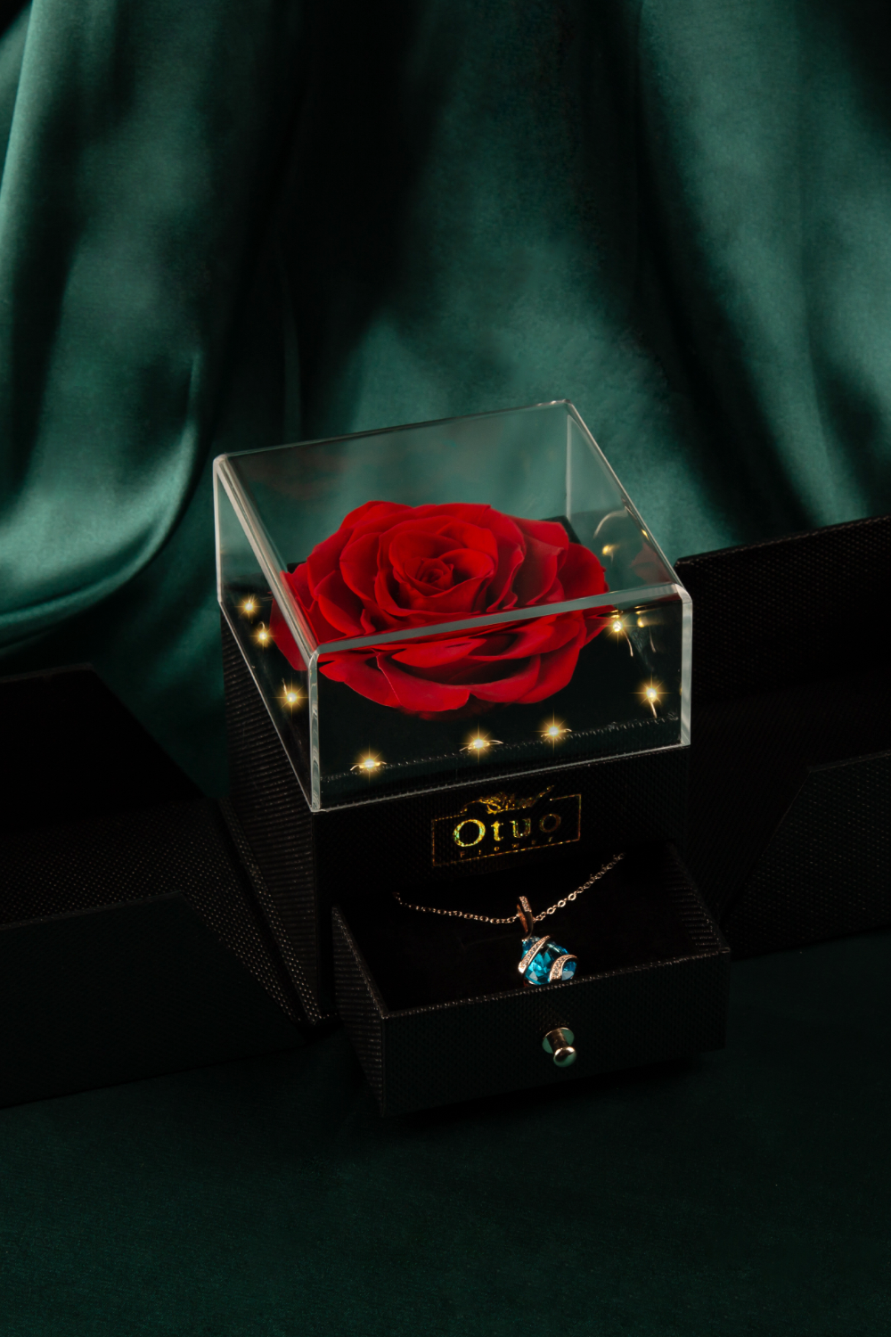 Preserved Roses Gift Jewerlry Box