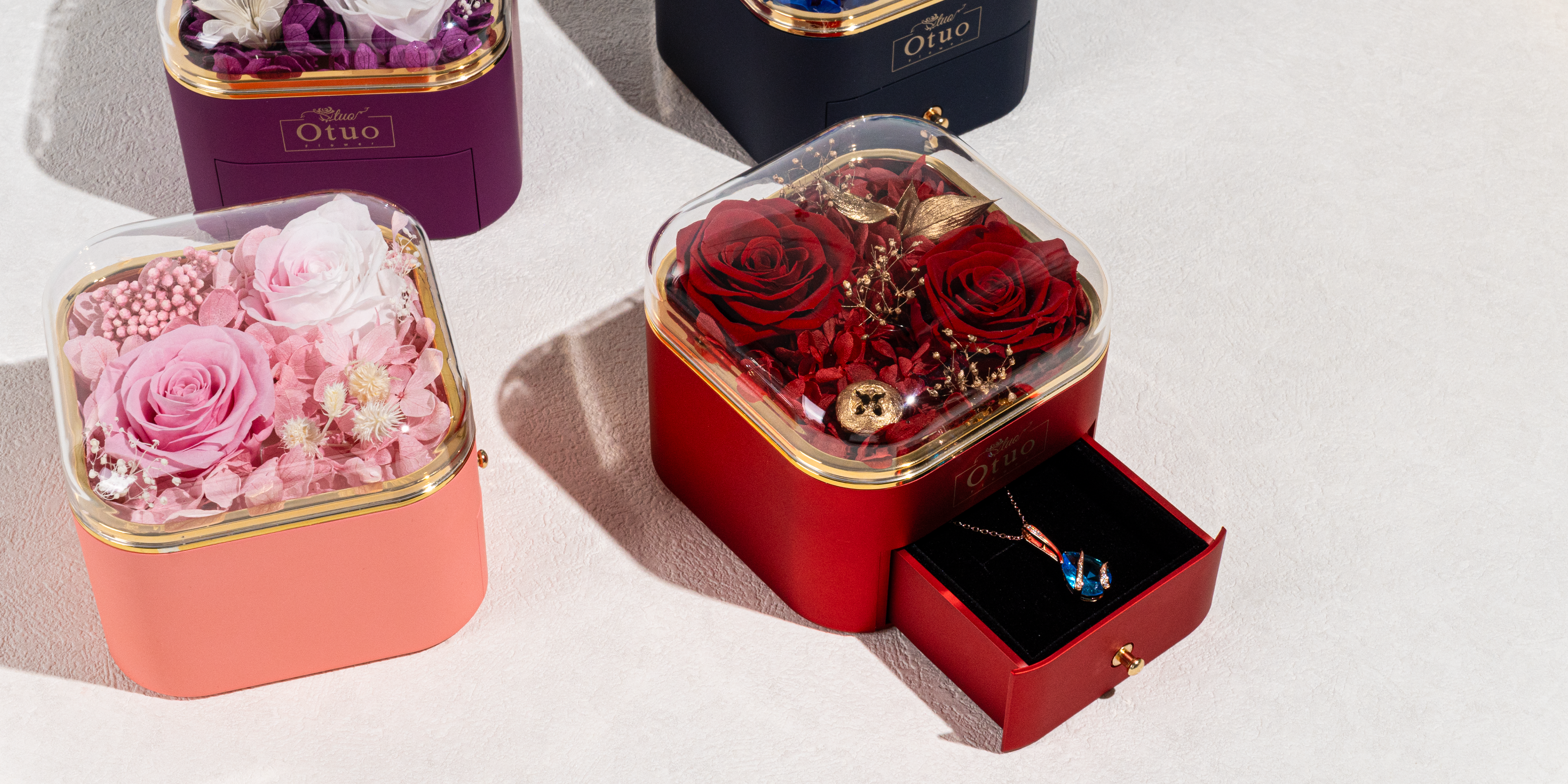 ROSE JEWELRY BOX