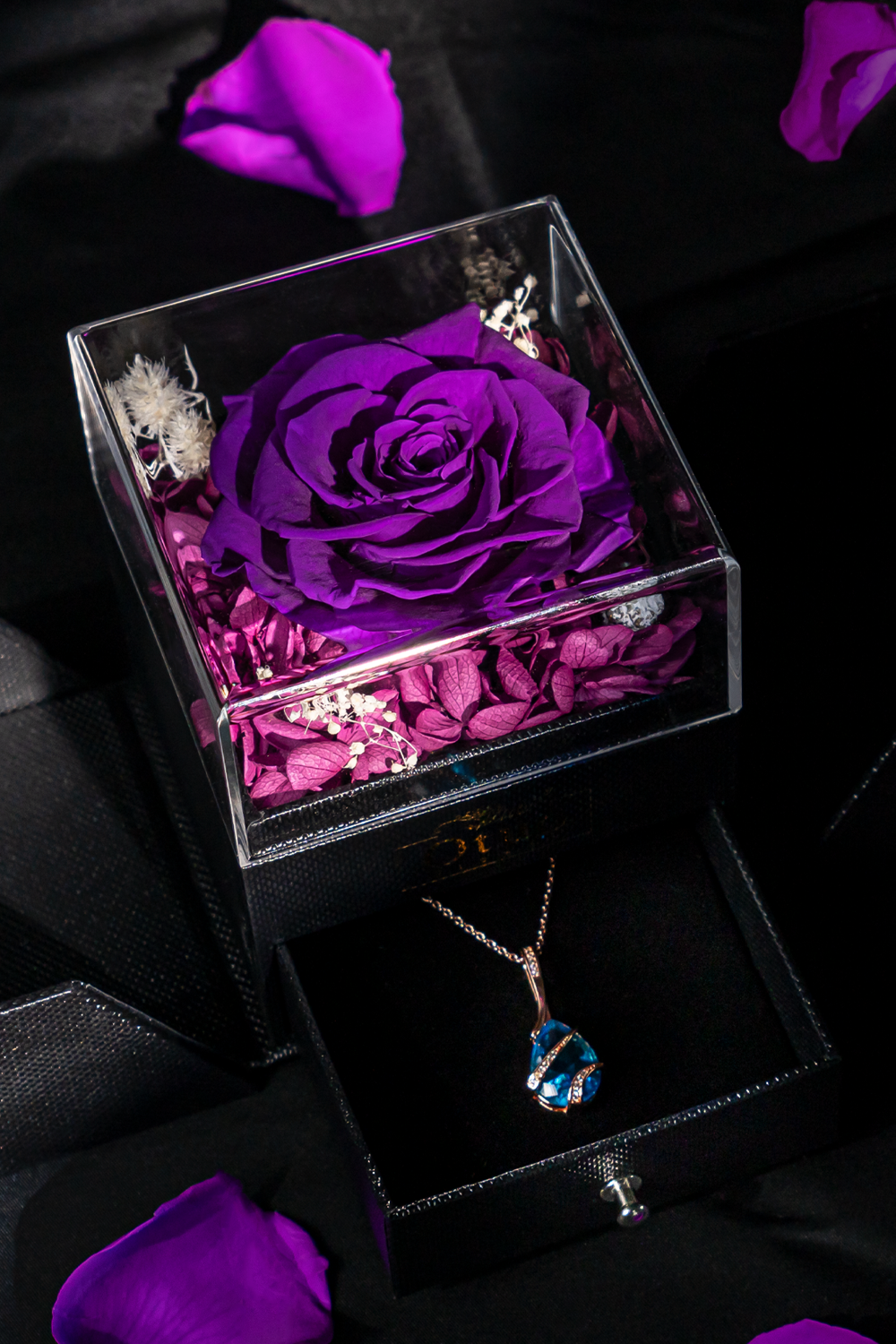 Rose Gift Jewelry Box