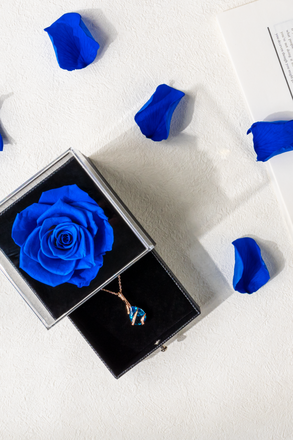 Rose Flip Jewelry Box